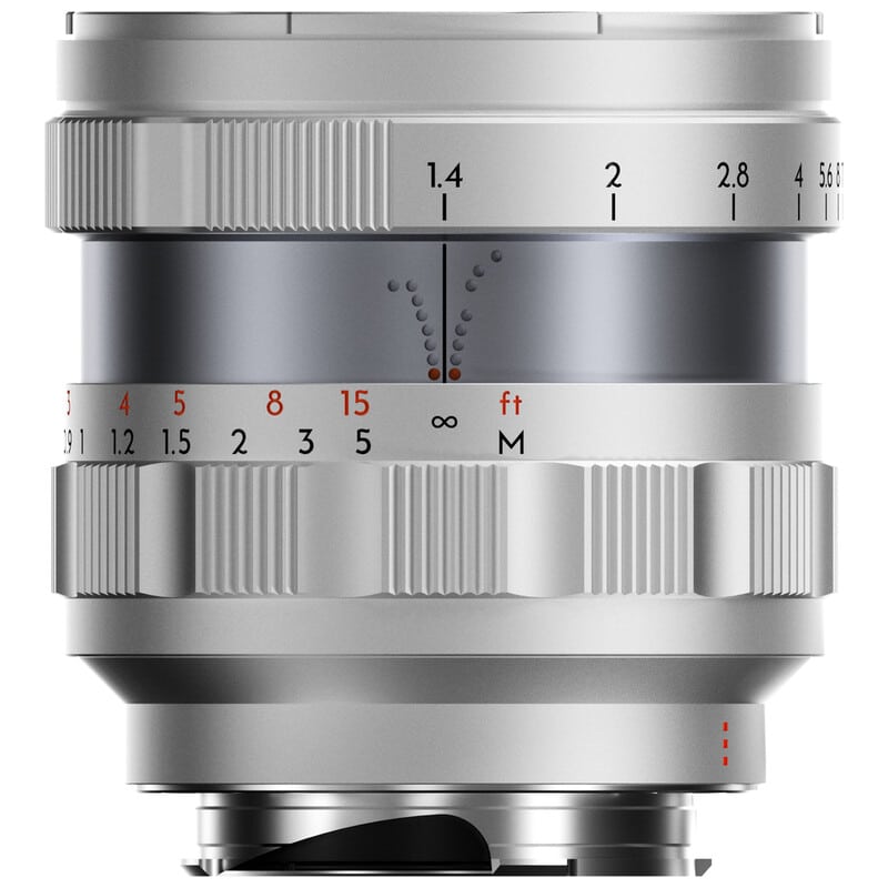 Simera 75mm f1.4 ライカ Mマウント シルバー TP-S75M-SR