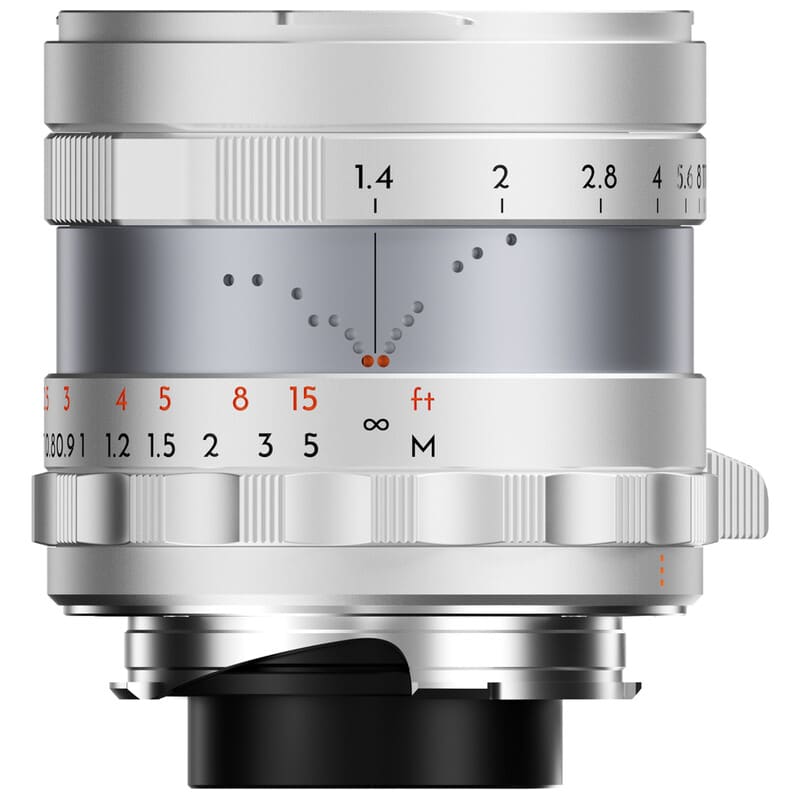 Simera 35mm f1.4 ライカMマウント TypeII シルバー TP-S35MT-SR