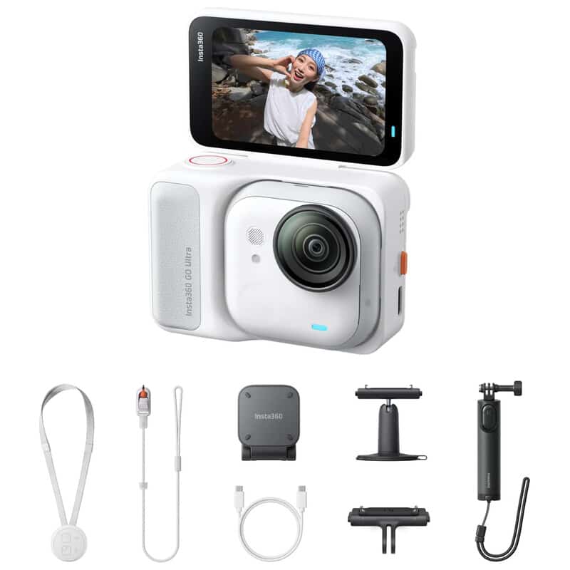 Insta360 GO Ultra クリエイターキット アークティックホワイト CINSABEA-GO Ultra05