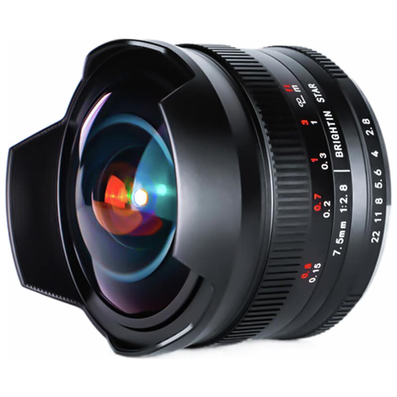7.5mm F2.8 Fish-eye 富士フイルムXマウント