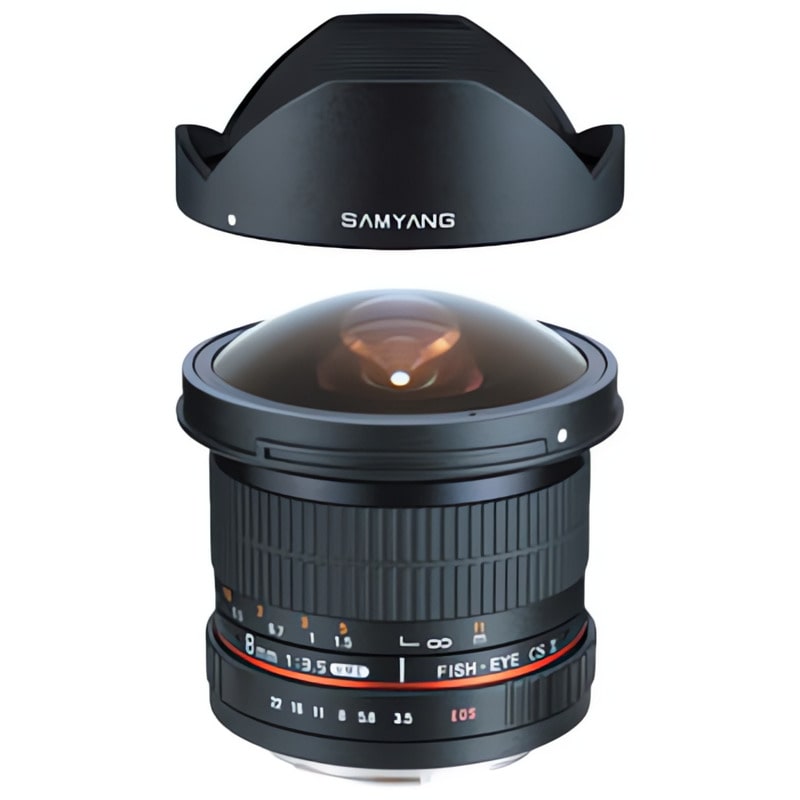 8mm F3.5 Fish-eye CS II キヤノンEF