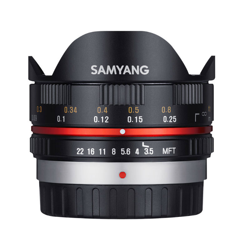 7.5mm F3.5 FISH-EYE マイクロフォーサーズ ブラック