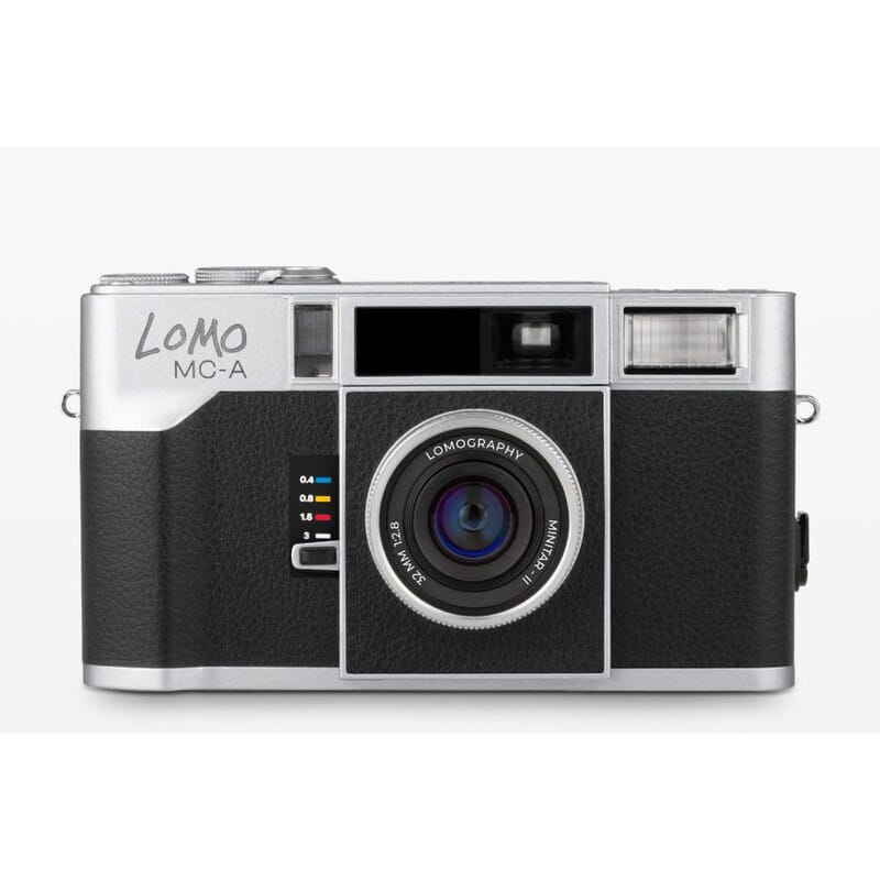 Lomo MC-A 35mm Film Camera Silver