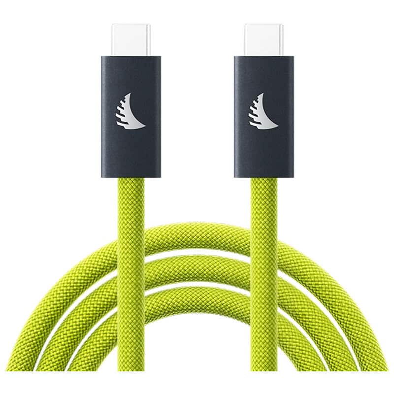 USB-C 3.2 Solid Flex Tether Cable Lime 4.5 m UC3SFL450