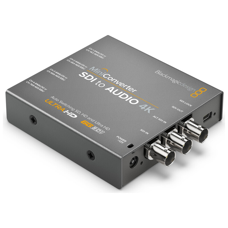 Mini Converter SDI to Audio 4K