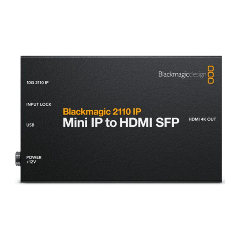Blackmagic 2110 IP Mini IP to HDMI SFP