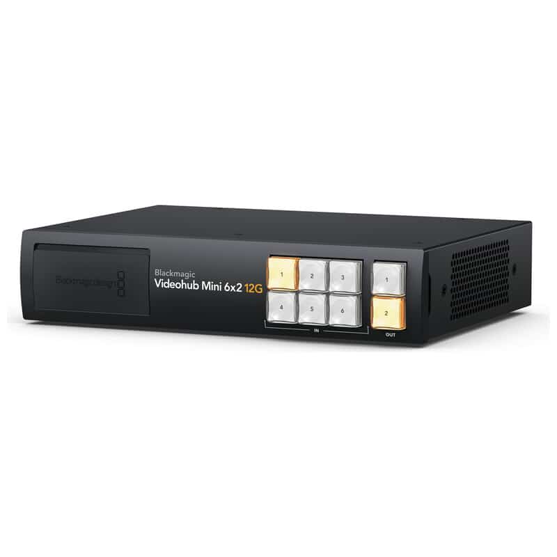 Blackmagic Videohub Mini 6x2 12G