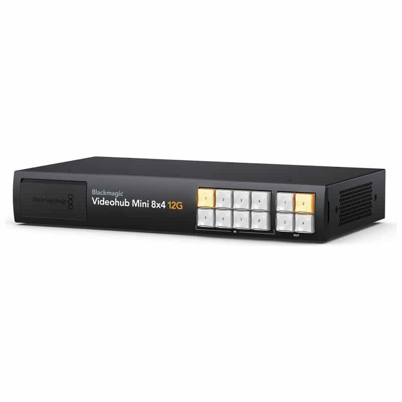 Blackmagic Videohub Mini 8x4 12G