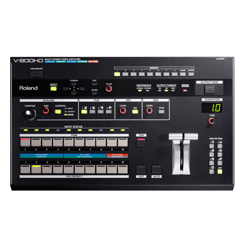 V-800HD マルチフォーマット・ビデオ・スイッチャー