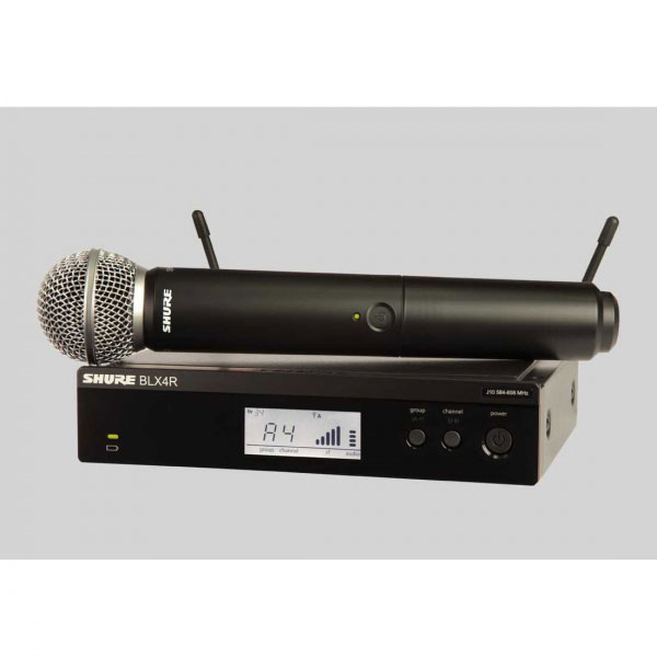 ハンドヘルド型ワイヤレスシステム BLX24R/SM58