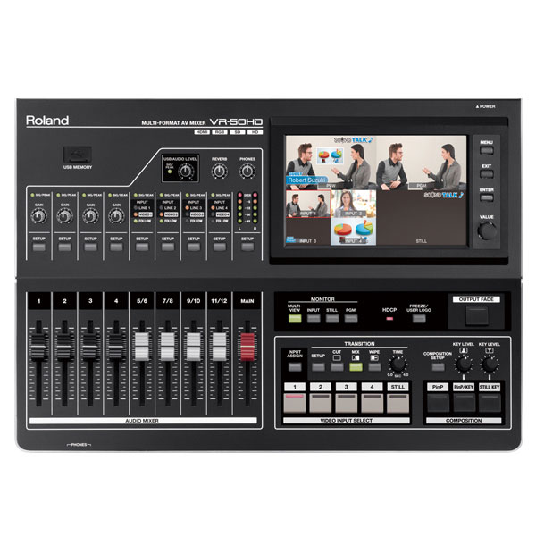 VR-50HD マルチフォーマットAVミキサー