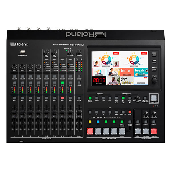 VR-50HD MK II マルチフォーマットAVミキサー