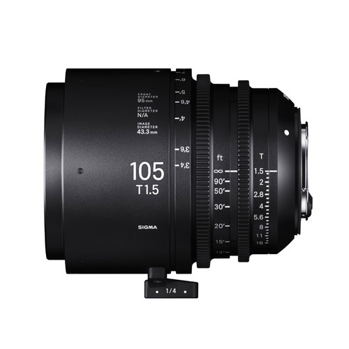 FF High Speed Prime Line 105mm T1.5 FF ソニーEマウント フィート表示