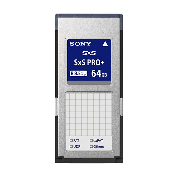 SBP-64C SXSメモリーカード SxS PRO+ 64GB