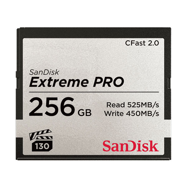 SDCFSP-256G-J46D [CFast2.0カード 256GB Extreme Pro]