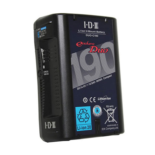 DUO-C190 Vマウントタイプリチウムイオンバッテリー
