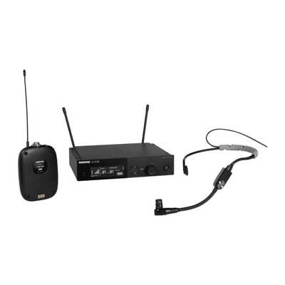 SLXD1ボディーパック型送信機、SM35ヘッドセットマイクロホンワイヤレスシステム SLXD14J/SM35-JB