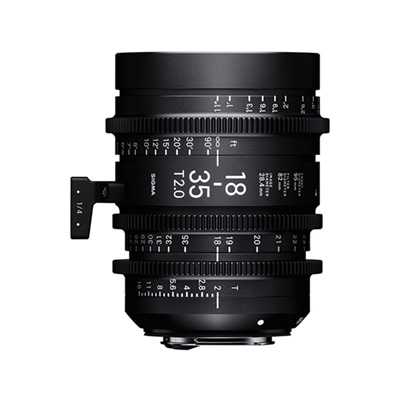 18-35mm T2/EF feet [High Speed Zoom Line EFマウント フィート表示]