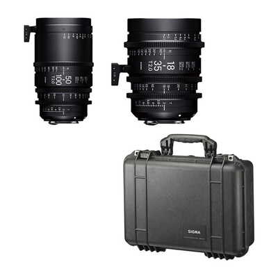 High Speed Zoom Line 18-35mm & 50-100mm T2 ソニーEマウント フィート表示 専用ケース付セット