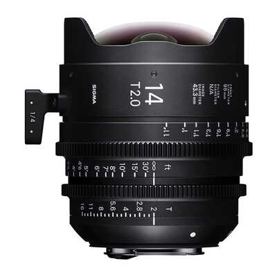 14mm T2 FF/EF meter [FF High Speed Prime Line 14mm T2 EFマウント メートル表示]