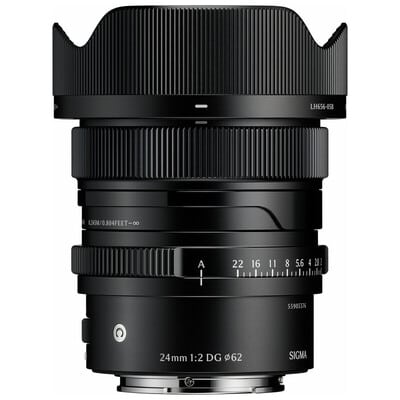 Sigma 24mm F2 DG | Contemporary ソニーEマウント ブラック（2026年2月19日発売予定）