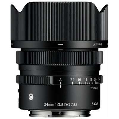 Sigma 24mm F3.5 DG | Contemporary ソニーEマウント ブラック（2026年2月19日発売予定）