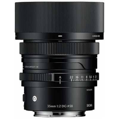 Sigma 35mm F2 DG | Contemporary ソニーEマウント ブラック（2025年12月11日発売予定）