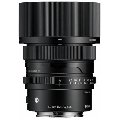 Sigma 50mm F2 DG | Contemporary ソニーEマウント ブラック（2025年12月11日発売予定）