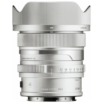 24mm F2 DG | Contemporary Lマウント シルバー