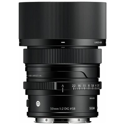 50mm F2 DG | Contemporary Lマウント ブラック