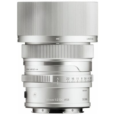 50mm F2 DG | Contemporary Lマウント シルバー