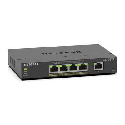 GS305EP-100JPS PoE+(63W) ギガ5ポート アンマネージプラススイッチ