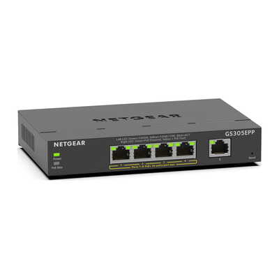 GS305EPP-100JPS PoE+(120W) ギガ5ポート アンマネージプラススイッチ