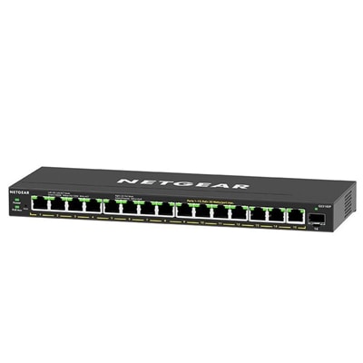 GS316EP-100JPS PoE+ (180W) ギガx15 SFPx1 アンマネージプラススイッチ