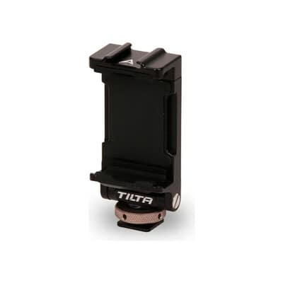 Tiltaing Adjustable Cold Shoe Phone Mounting Bracket - Black TA-PMB-B