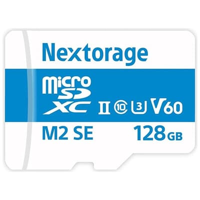 microSDXC UHS-II V60 U3 CL10 メモリーカード 128GB NX-M2SE128G