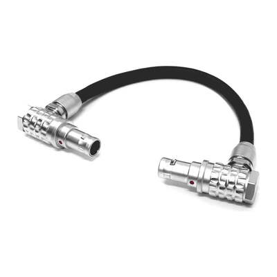 Dual Right Angle 2-Pin Lemo Cable (11cm) TCB-R2LE-R2LE-11