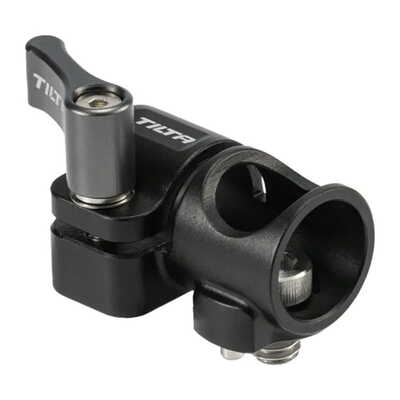 15mm Rod Holder to 1/4-20 Adapter (Side Mounted) - Black TA-15RH-1420S-B