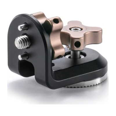 Tilta Right Angle Rosette Adapter to 1/4-20 with Locating Pins - Black TA-RRA-1420