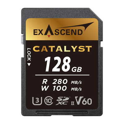 Catalyst UHS-II SDXC Card 128GB V60 EX128GSDV60