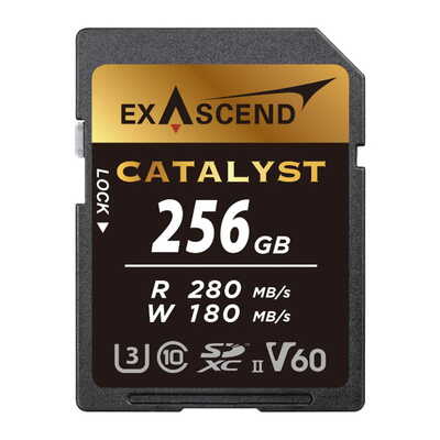 Catalyst UHS-II SDXC Card 256GB V60 EX256GSDV60
