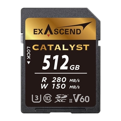 Catalyst UHS-II SDXC Card 512GB V60 EX512GSDV60