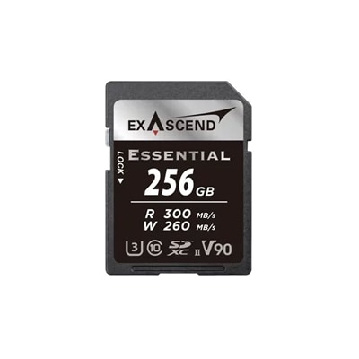 Essential UHS-II SDXC Card 256GB V90 EX256GSDU2-S