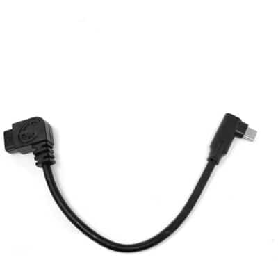 Powerbase Edge Snap用 8” PD Pro to USBC-PD Right angle (20cm) PDP-USBC