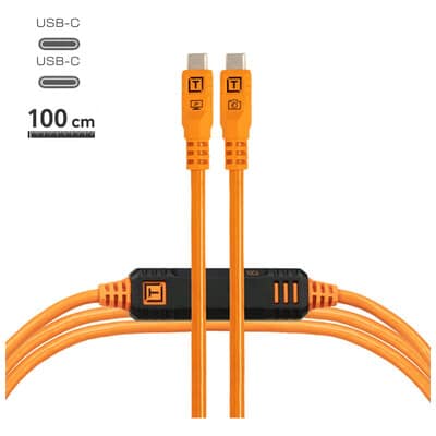 テザープロ オプティマ 10G USB-C ケーブル (1m) CUC03G2B-ORG