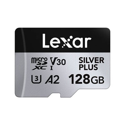 Professional SILVER PLUS microSDXC UHS-I V30 128GB 並行輸入品 LMSSIPL128G-BNANG