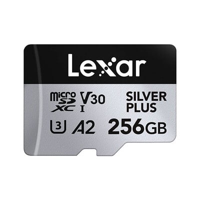 Professional SILVER PLUS microSDXC UHS-I V30 256GB 並行輸入品 LMSSIPL256G-BNANG
