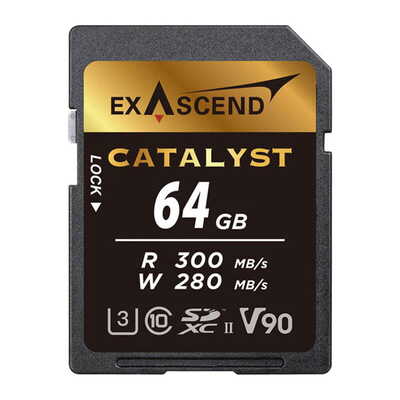 Catalyst UHS-II SDXC Card 64GB V90 EX64GSDU2