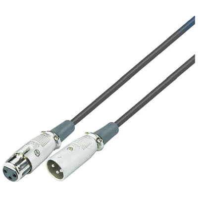 EC20 XLRケーブル 20m 黒