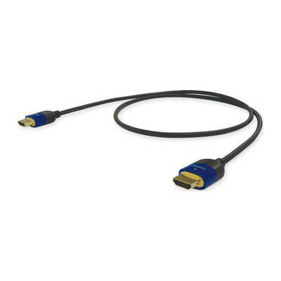 HDM006P プレミアムハイスピードHDMIケーブル 0.6m 黒